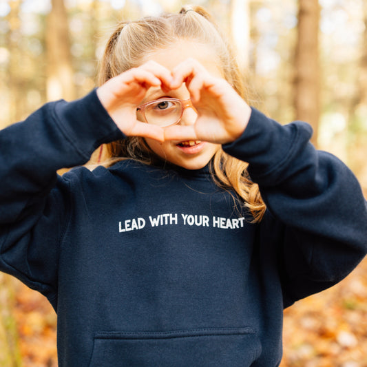 Lead with your Heart Hoodie (Youth)