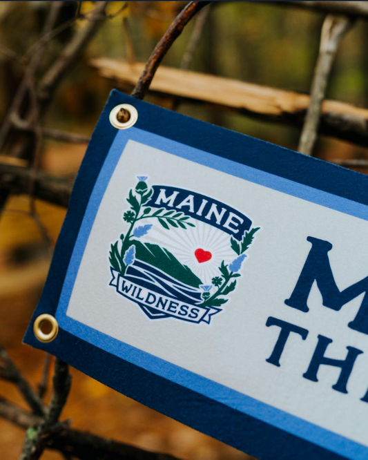 Maine Wildness Thin Banner