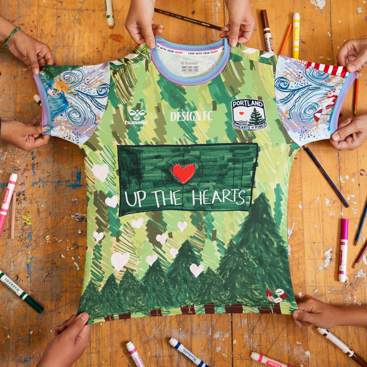 King Middle School x Design FC Pre-Match Jersey