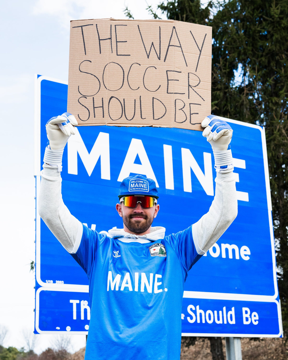 Welcome to Maine Replica Keeper Jersey