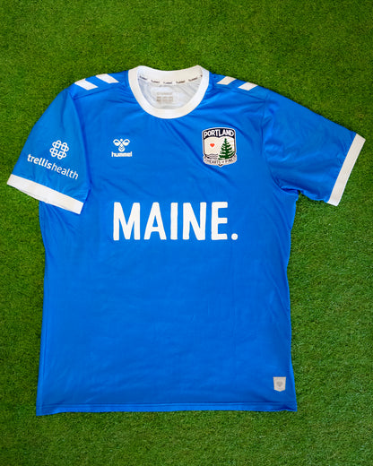 Short Sleeve Replica Welcome to Maine Keeper Jersey (Youth)