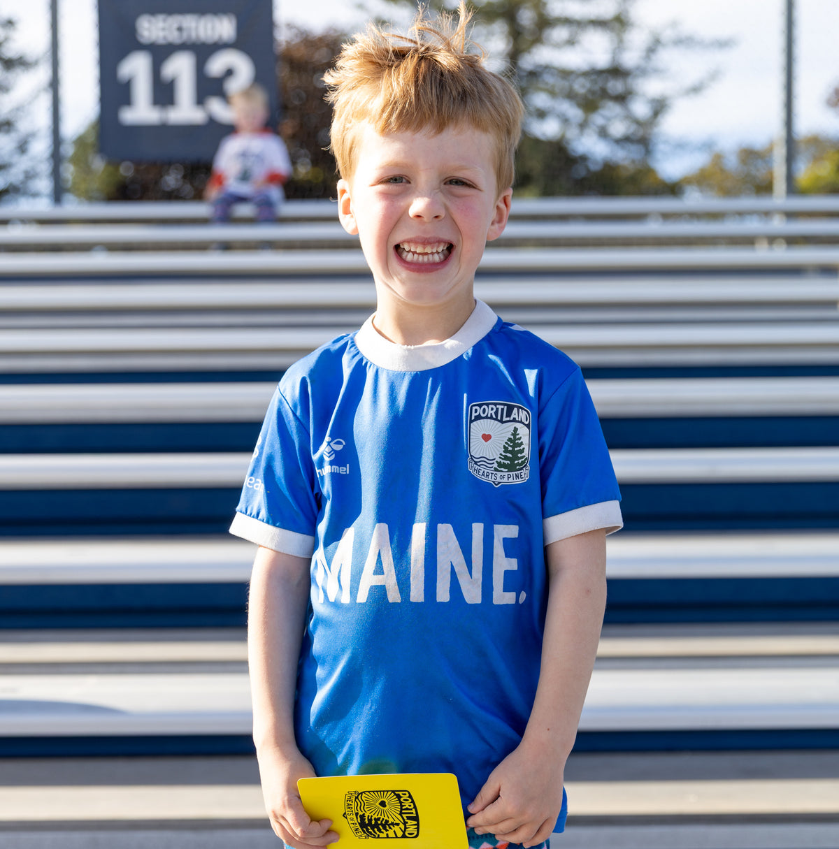 Short Sleeve Replica Welcome to Maine Keeper Jersey (Youth)
