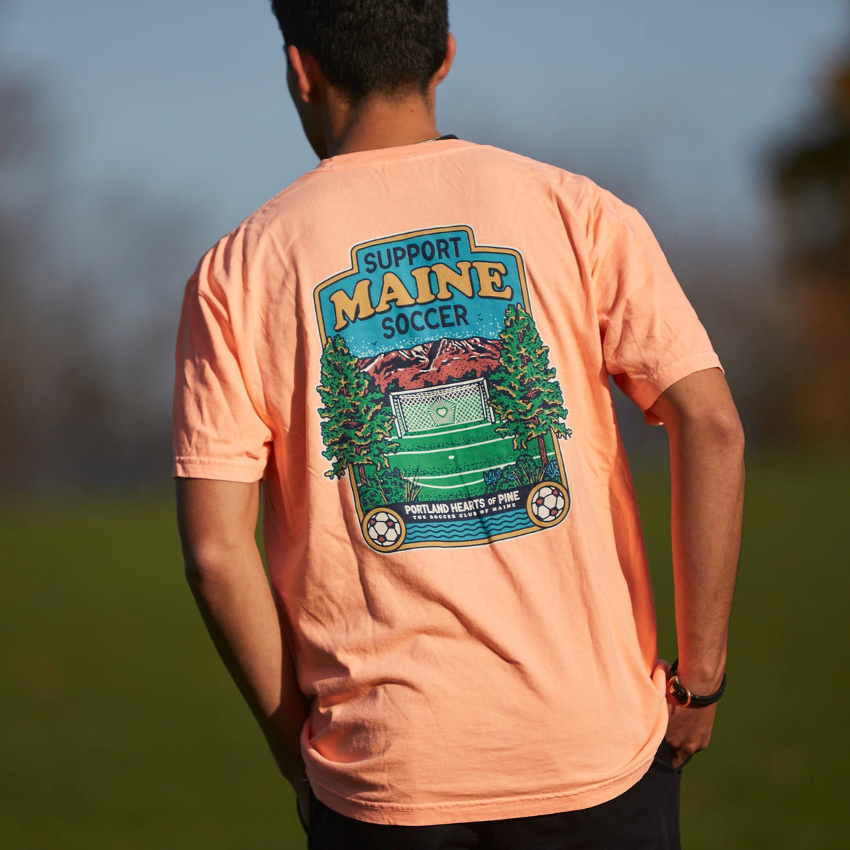 Support Maine Soccer T-Shirt