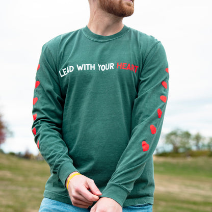Long Sleeve Lead with Your Heart Tee