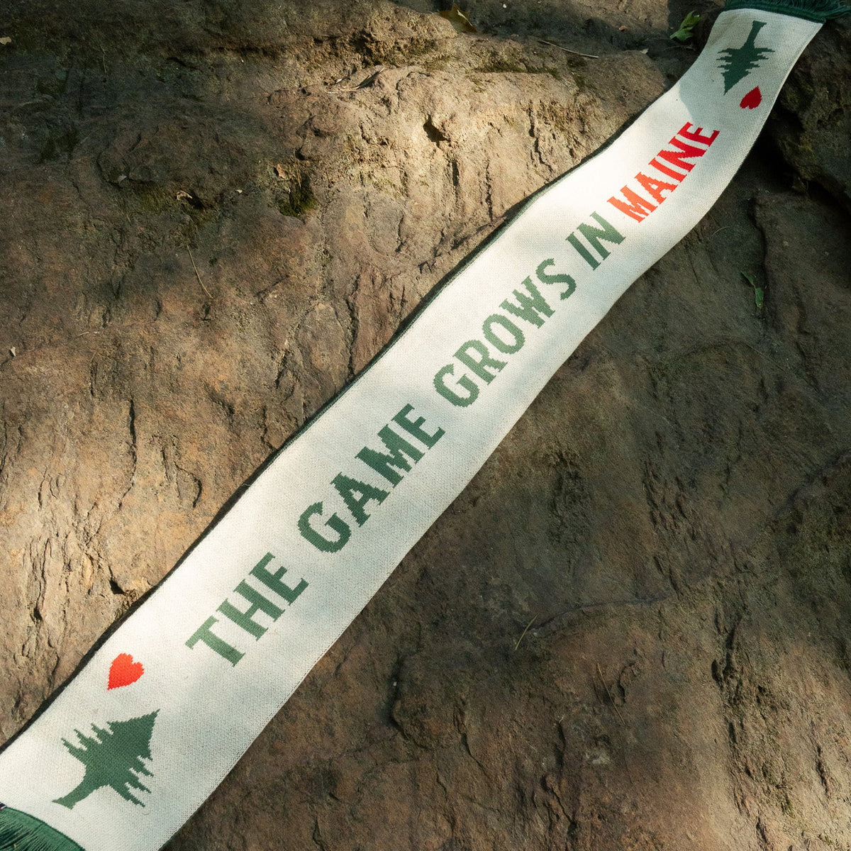 The Game Grows in Maine Scarf
