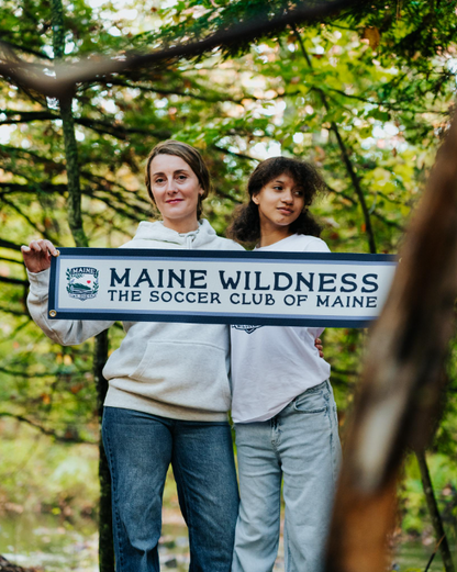 Maine Wildness Thin Banner