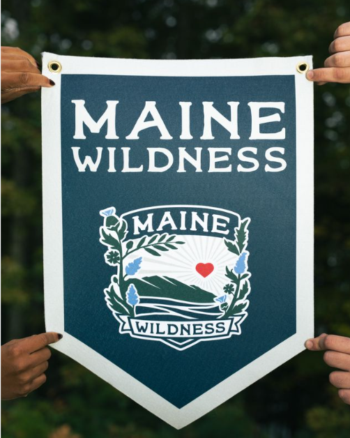 Maine Wildness Camp Banner