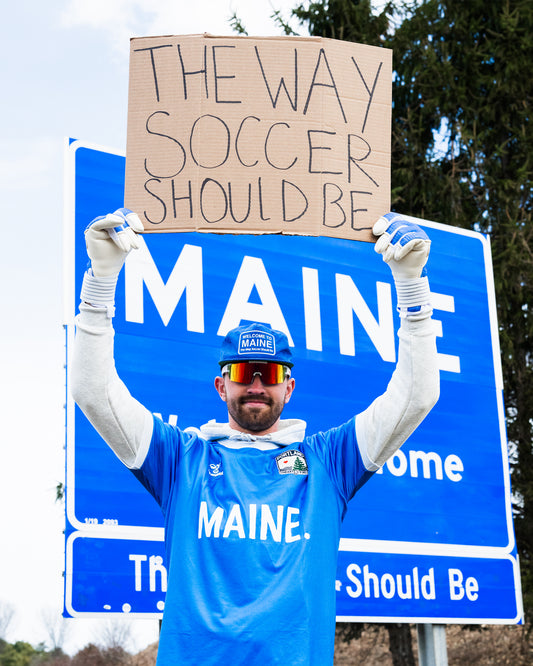 Short Sleeve Replica Welcome to Maine Keeper Jersey (Unisex)