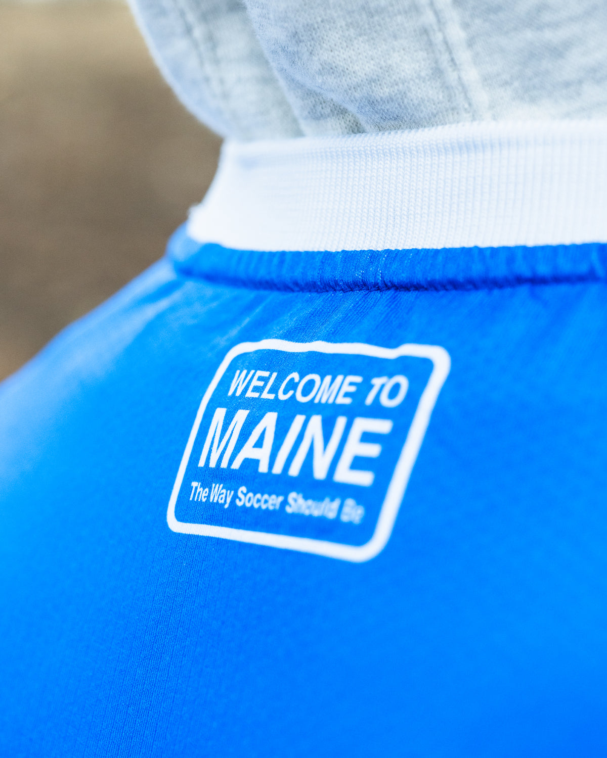 Short Sleeve Replica Welcome to Maine Keeper Jersey (Youth)
