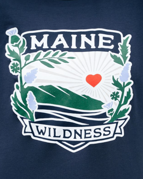 Maine Wildness Crest T-Shirt