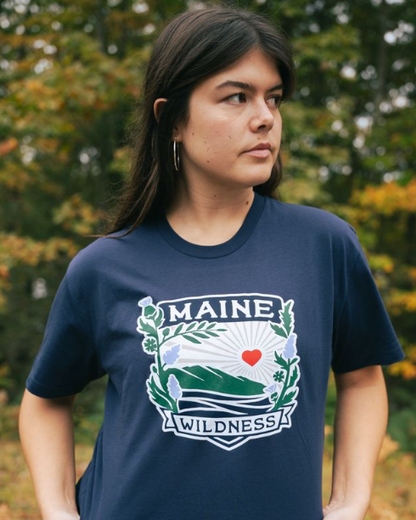 Maine Wildness Crest T-Shirt
