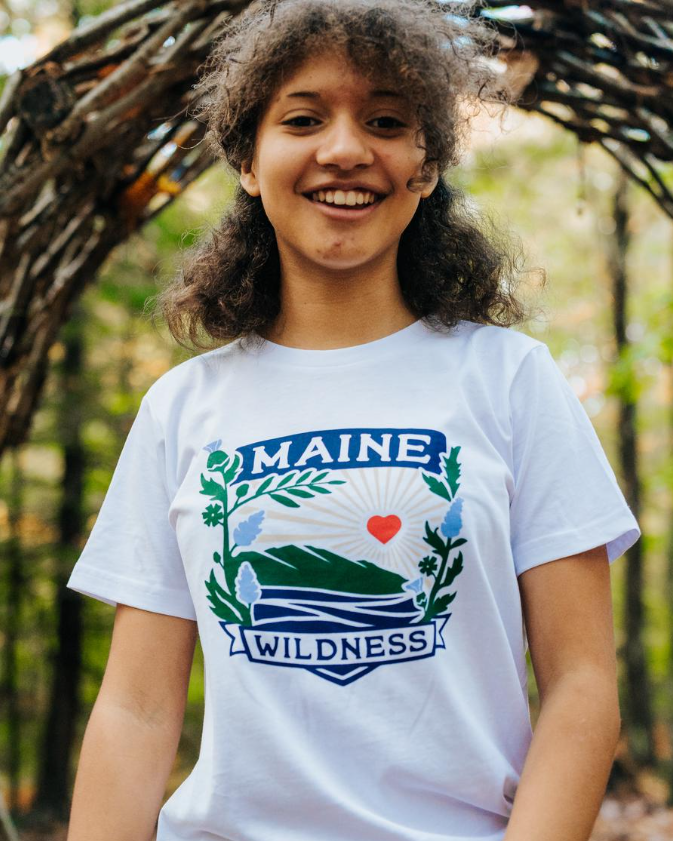 Maine Wildness Crest T-Shirt (Youth)