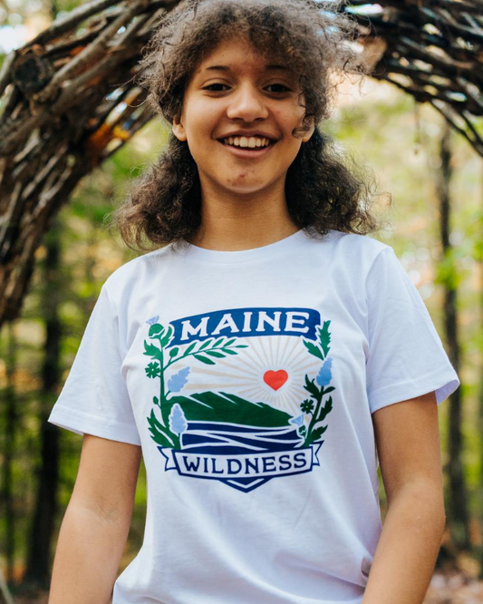 Maine Wildness Crest T-Shirt (Youth)