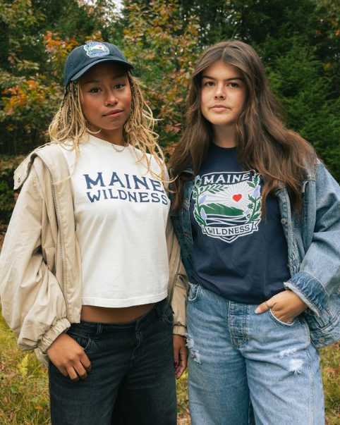 Maine Wildness Boxy Tee (Women's)