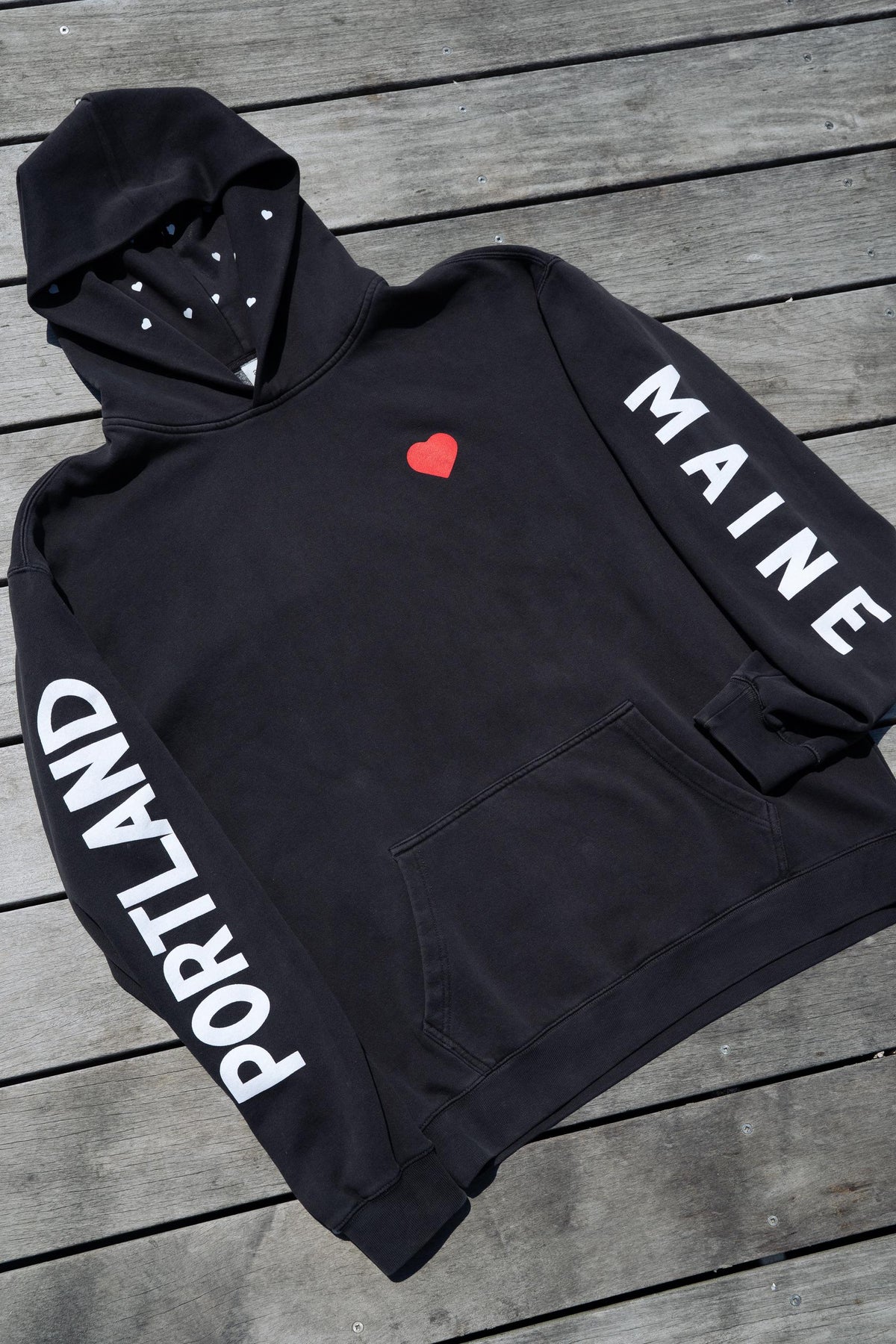 Oversized Crest Hoodie