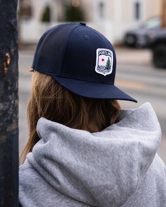 Hearts Crest Trucker Hat