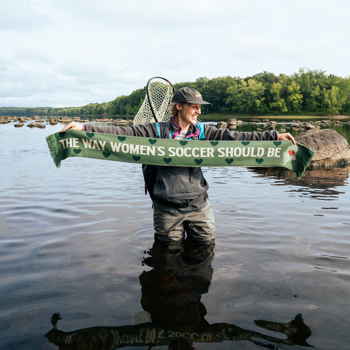 The Game Grows in Maine Scarf