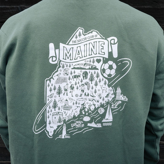 The Soccer Club of Maine Crewneck