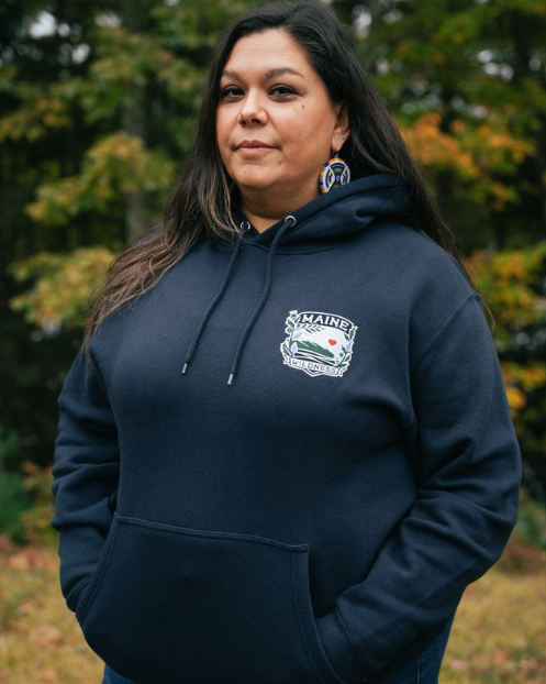 Maine Wildness Crest Hoodie