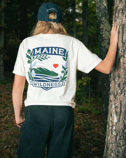 Maine Wildness Boxy Tee (Women's)