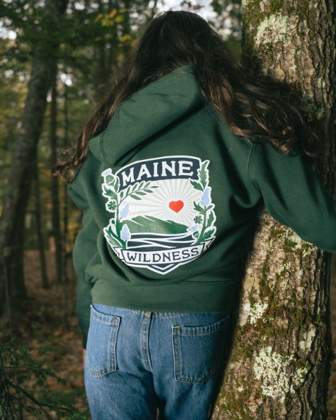 Maine Wildness Hoodie (Youth)
